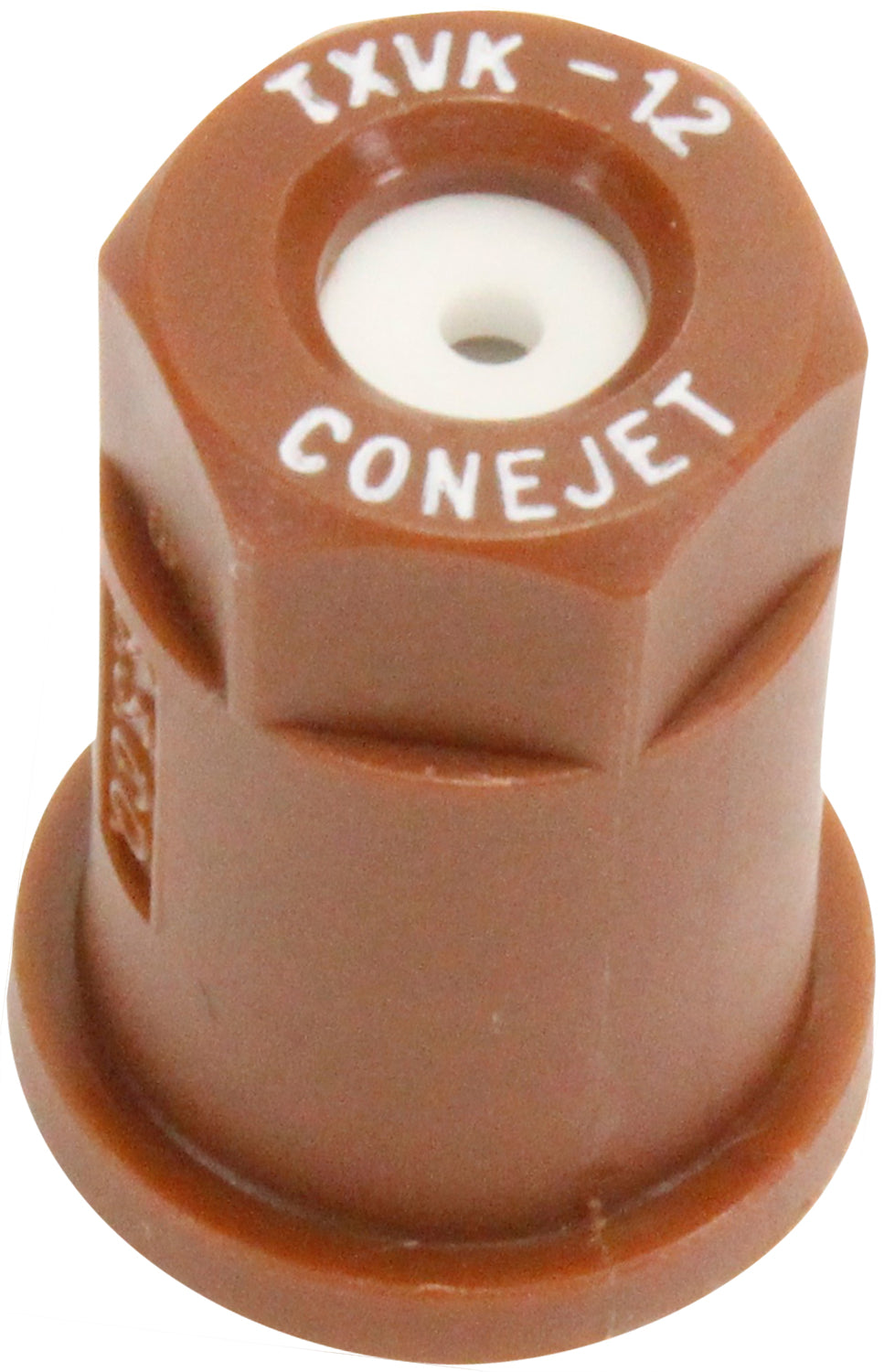 Smith Performance Sprayers 182941 #12 Brown Poly Conical Nozzle Tip with Ceramic Insert: .20 GPM- 80° FAN; TXVK12