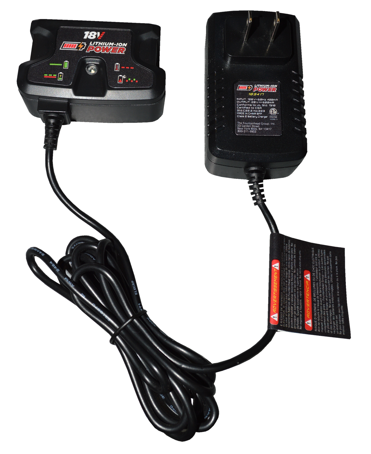 183615 Charger Accessory US Li-Ion 18V Compact – The Fountainhead