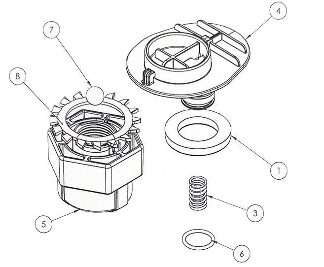 185653 Tank Nut Repair Kit LIPW