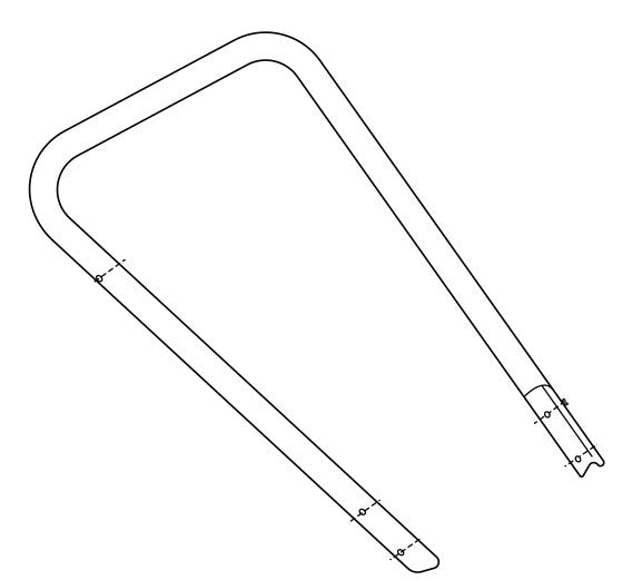 186264 Loop Handle Stainless Steel