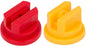 Smith Performance poly fan nozzle kit with red .25 GPM 70 degree fan and yellow .15 GPM 30 degree fan, part 182932