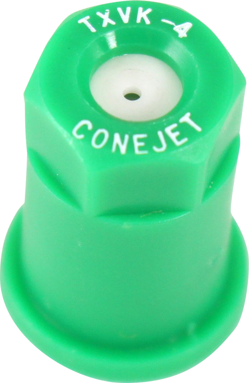 #4 Green Poly Conical Nozzle Tip with Ceramic Insert (Part #182937)