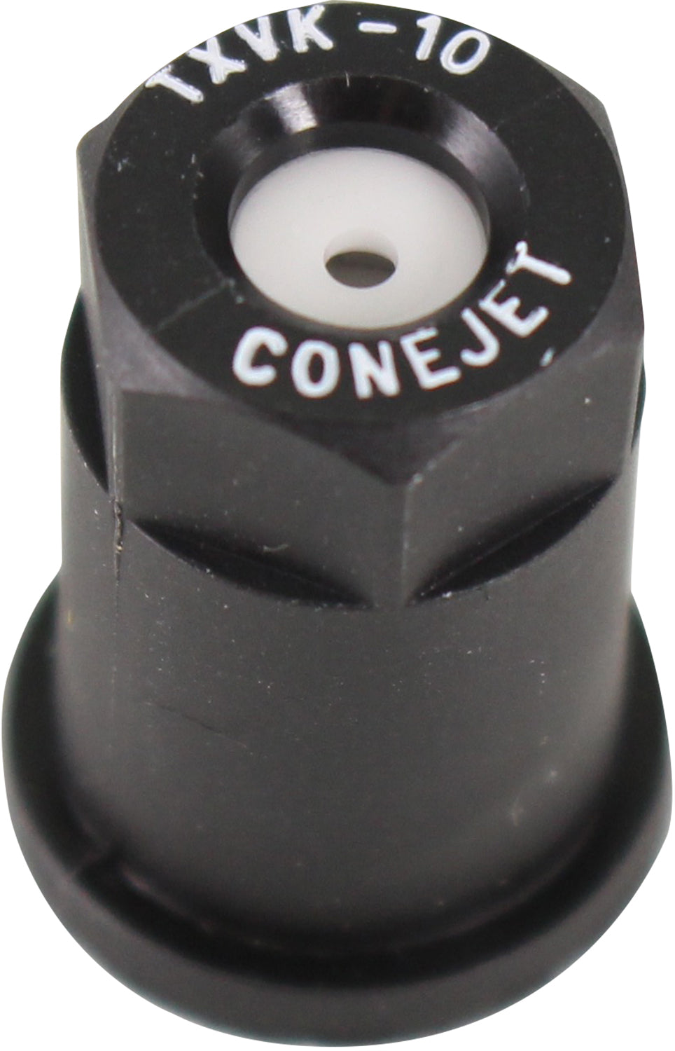 Smith Performance Sprayers 182940 #10 Black Poly Conical Nozzle Tip with Ceramic Insert: .16 GPM- 80° FAN; TXVK10