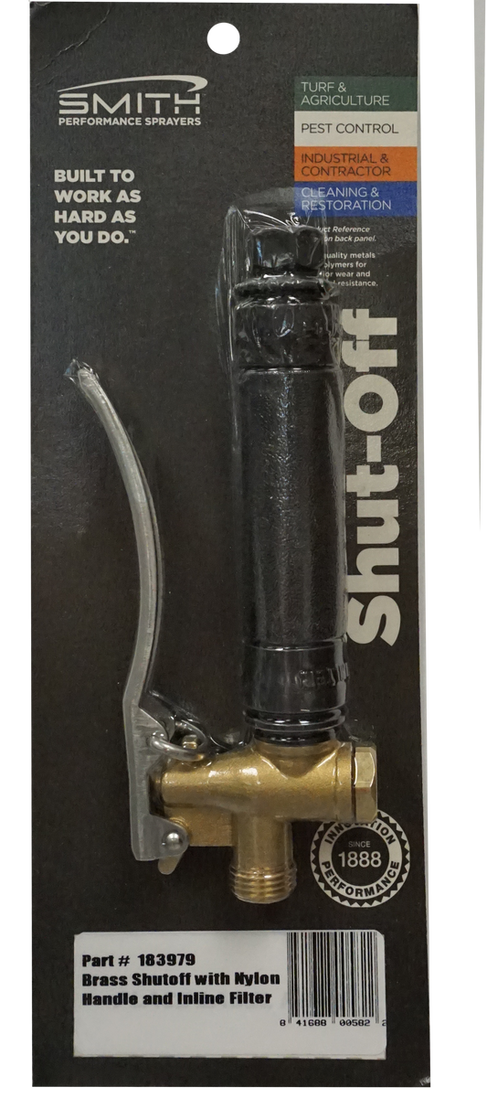 Smith Performance™ 183979 Professional Brass Shut-Off with Nylon Handle