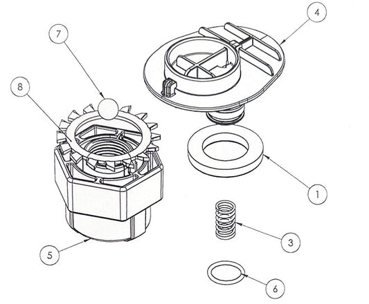 185653 Tank Nut Repair Kit LIPW
