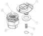 185653 Tank Nut Repair Kit LIPW