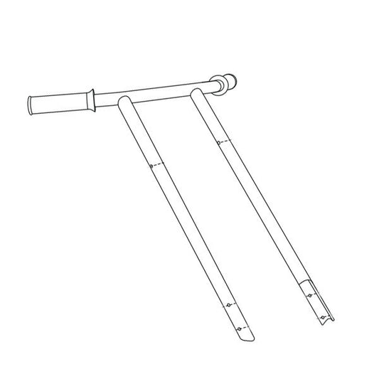 186248  Handle Stainless Steel for SB80ST Spreader