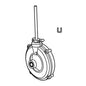 186293 Gearbox and U-Pin SB65