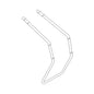 186263  Back Frame Stainless Steel