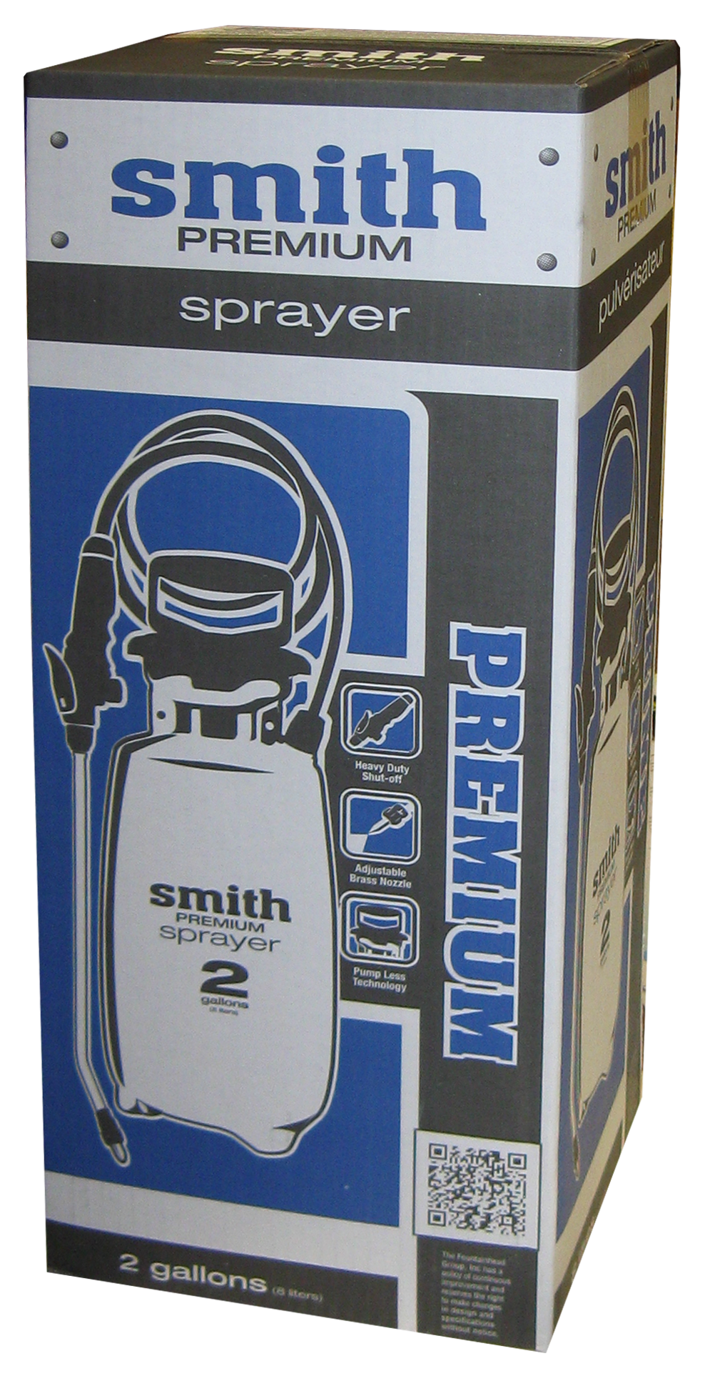 Smith Premium 2 Gallon sprayer retail carton