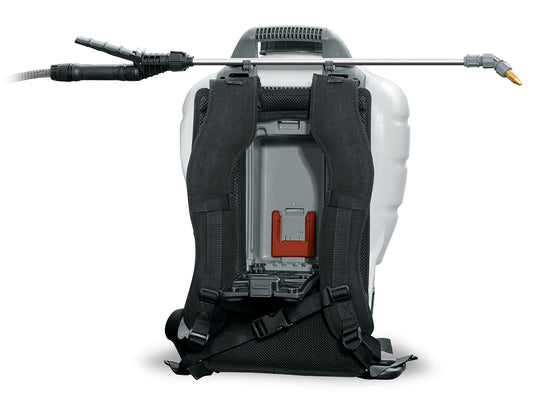 Smith S2E battery backpack sprayer back view