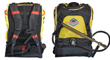 Smokechaser Pro DBL501 fire pump bag front and back