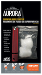 Aurora Survival Fire Starter  Red  Model# 190737