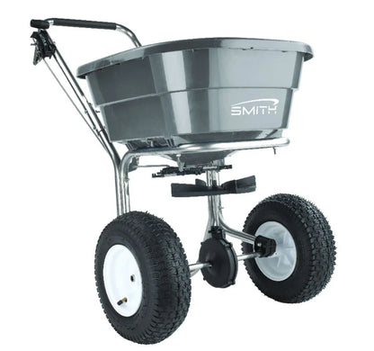 Smith SB-80SL 80 lb Stainless Steel Push Spreader