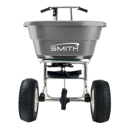 Smith SB-80ST 80 lb Torque Grip Stainless Steel Push Spreader