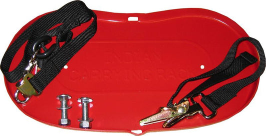 Indian kidney style carry rack for Indian Fire Pump models 90G and 90S, part 179092-0