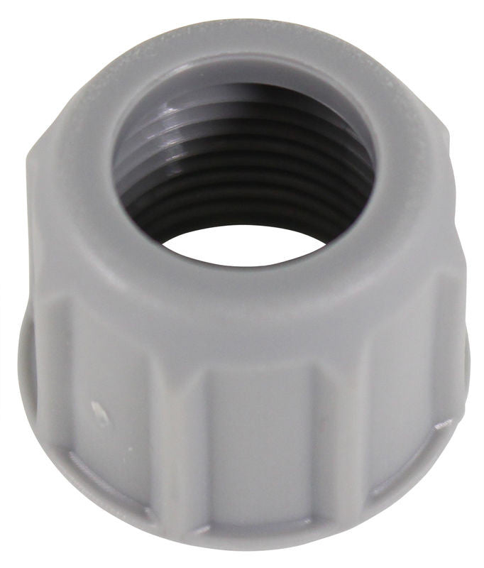 Smith Performance™ 182928 Poly Cap Nut; Gray
